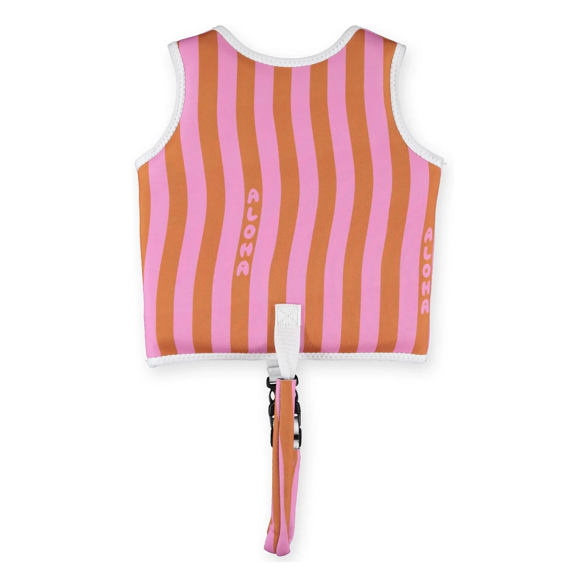 Beach & Bandits - Aloha Striped Swimsuit | Recycled fibers | Pink