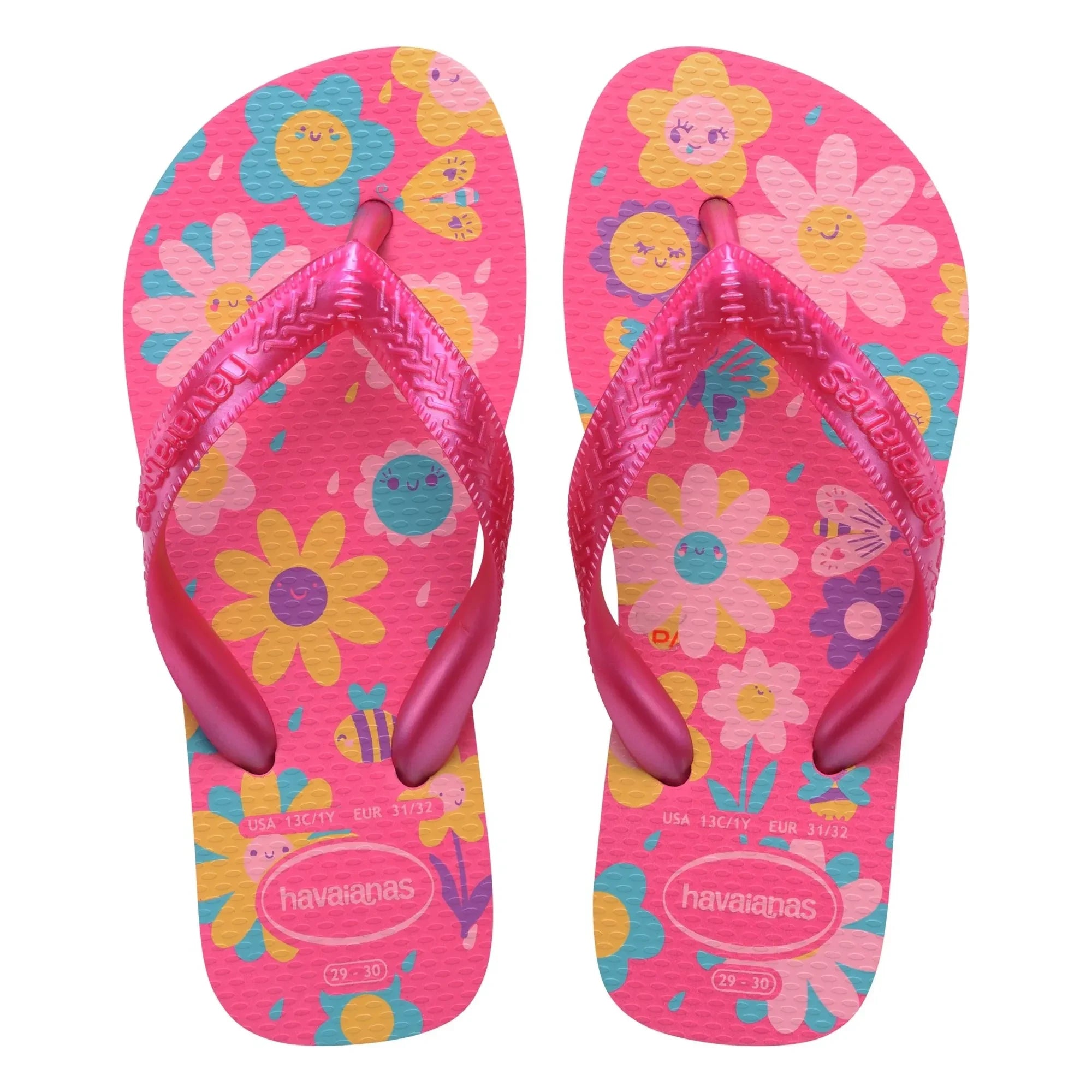 Havaianas - Flores Flip-Flops | Fuchsia