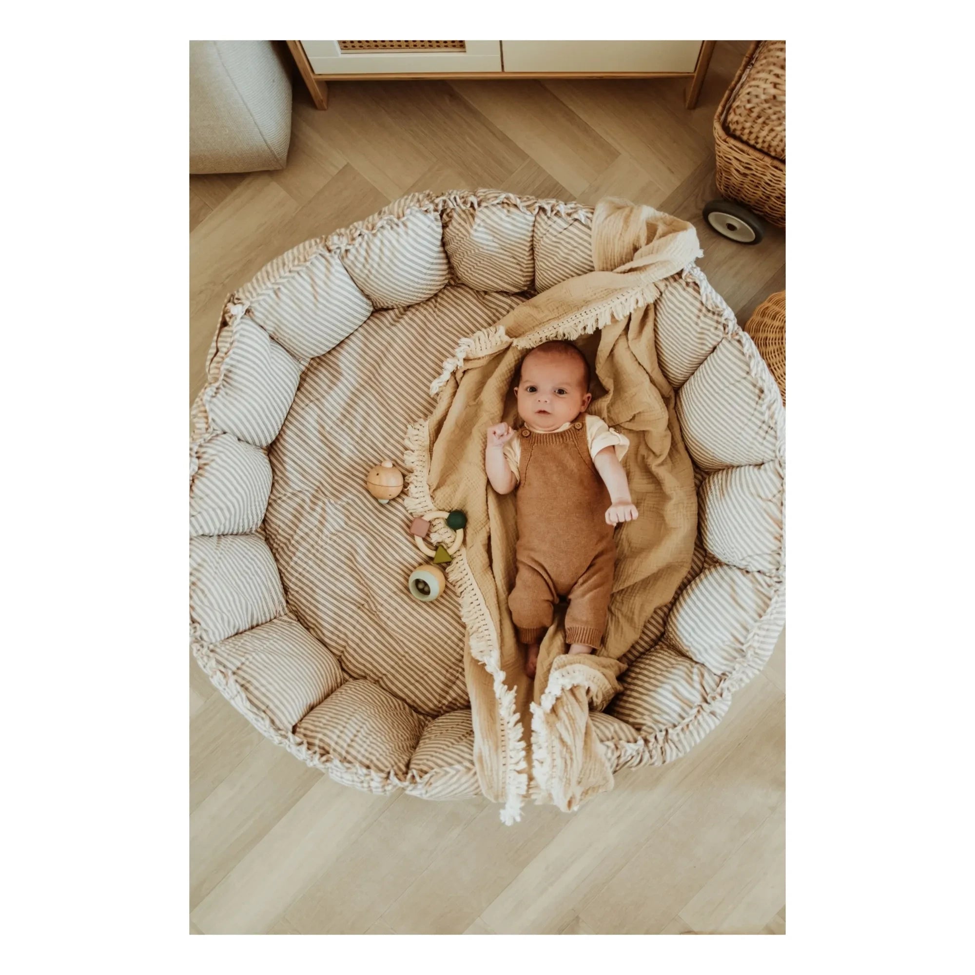 Play and Go - Coco Play Mat - Stripes | Blue