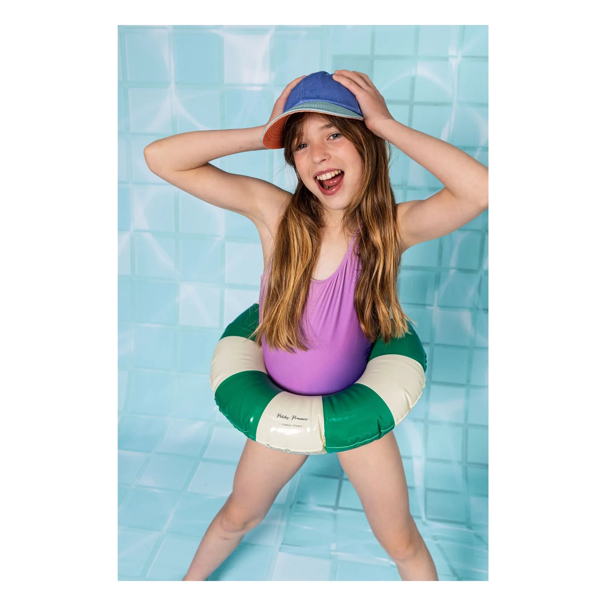 Hundred Pieces - Bay Backswimmer Swimsuit | Mavi Azure