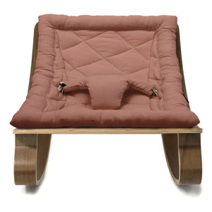 Charlie Crane - Levo Walnut Baby Bouncer | Rosewood