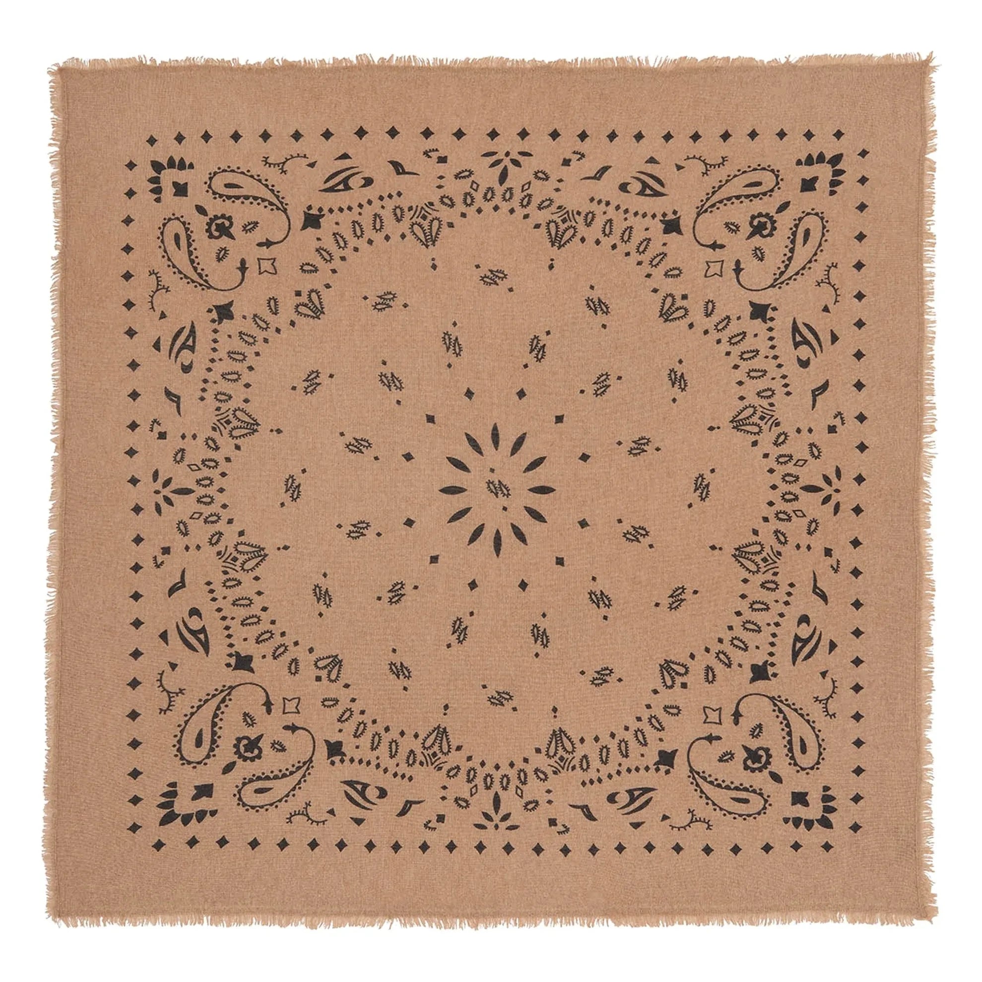 Kujten - Hachiko Kaşmir Bandana | Deve Tüyü