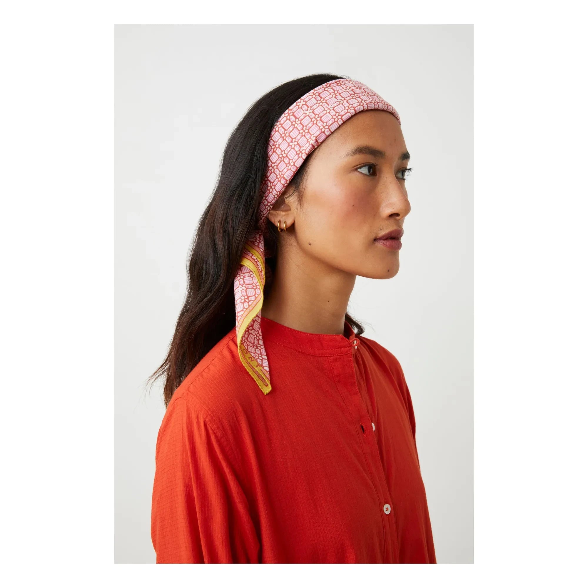 Moismont - Colette atkı N°816 Pamuk | Pembe