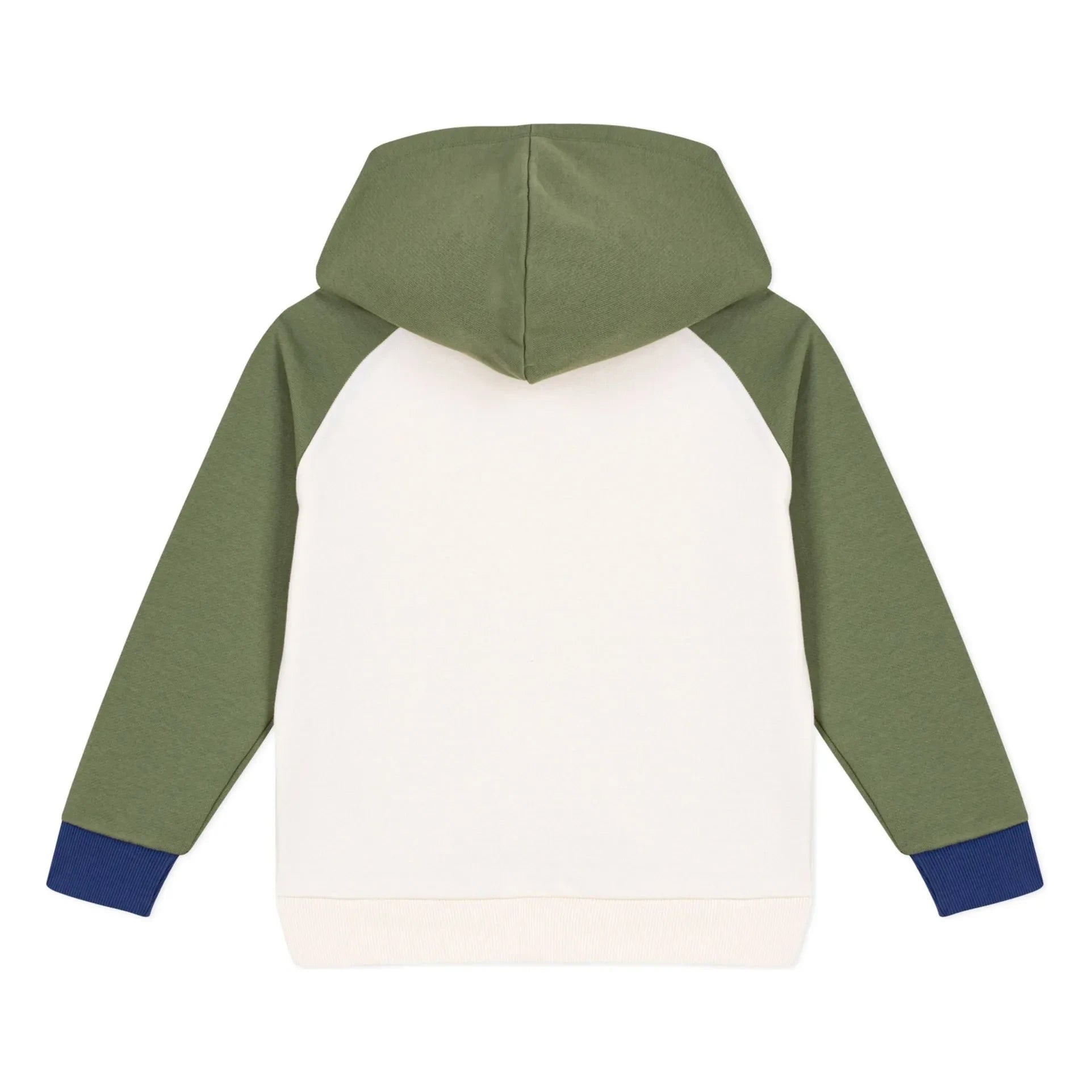 Petit Bateau - Colorblock Molleton sweatshirt | Ekru