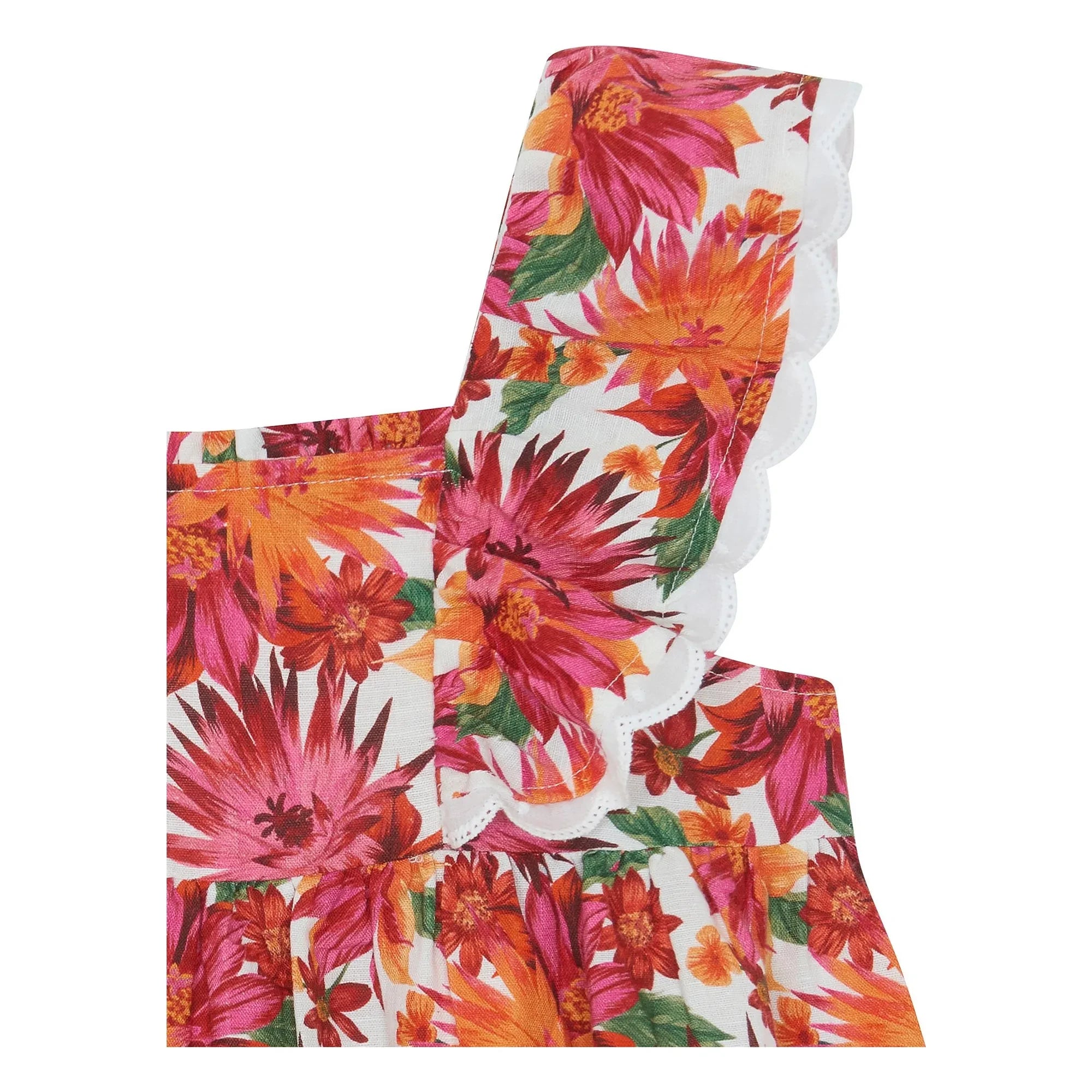 Tartine et Chocolat - Floral Dress | Orange