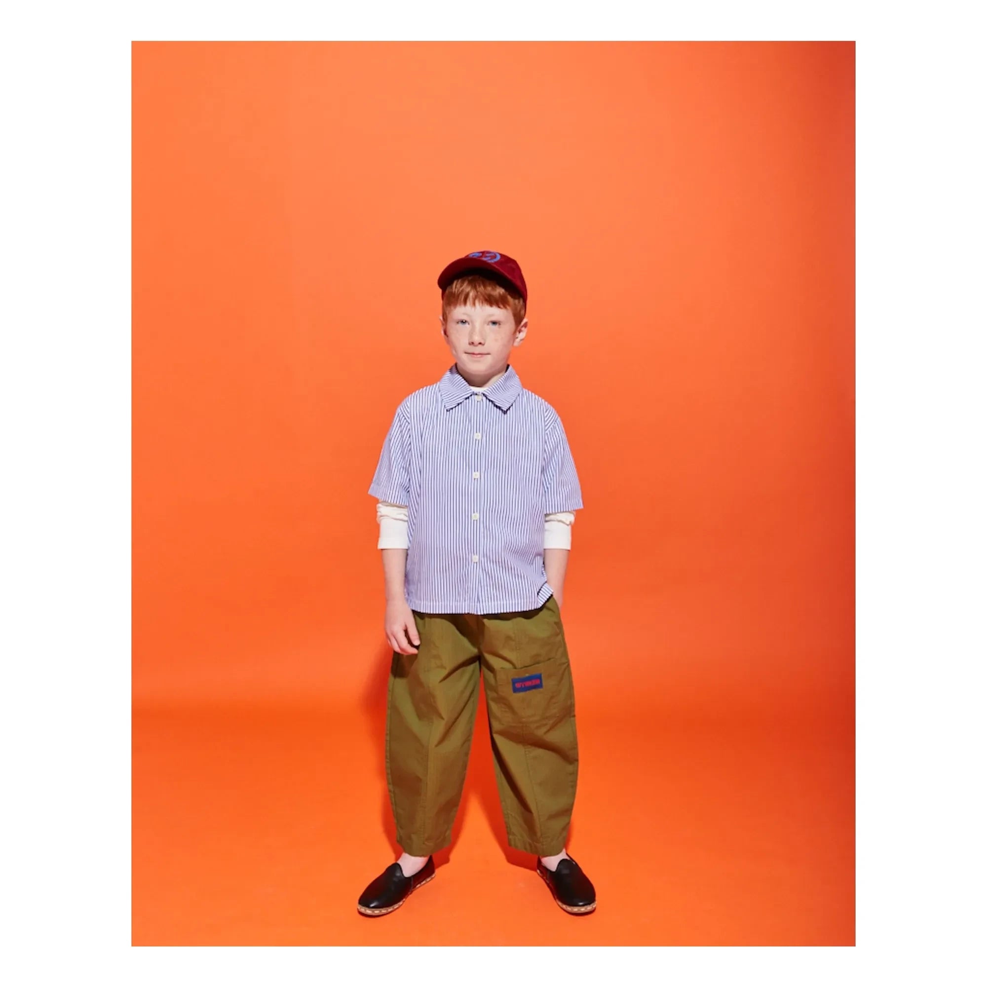 Wynken - Striped Shirt | Blue