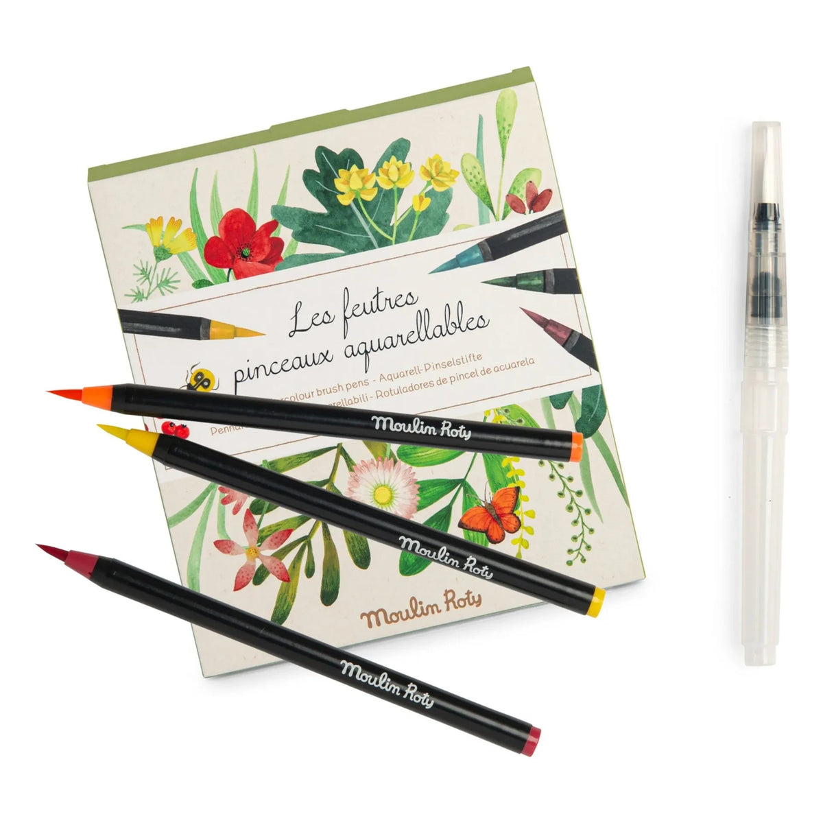 Moulin Roty - Watercolor marker pens - Le jardin du Moulin