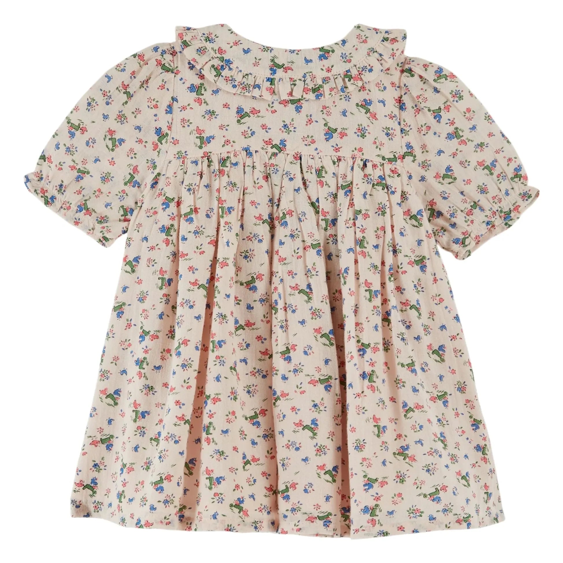 Emile et Ida - Floral Dress | Cream