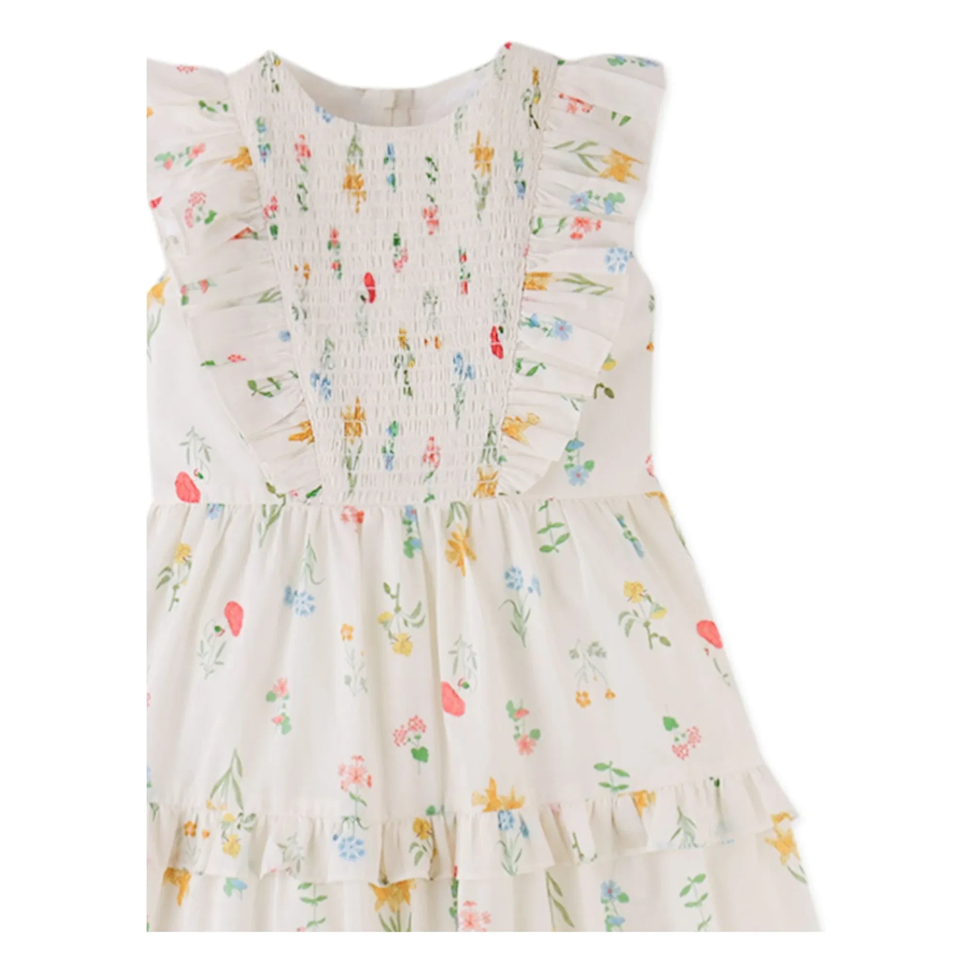Gingersnaps - Chisa Gathered Dress | Ecru