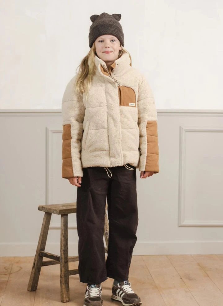 Töastie - Recycled Fiber Fleece Lined Helix Filled Jacket | Sand