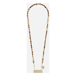 LaCoqueFrançaise - Madison 120 cm Long Chain | Brown