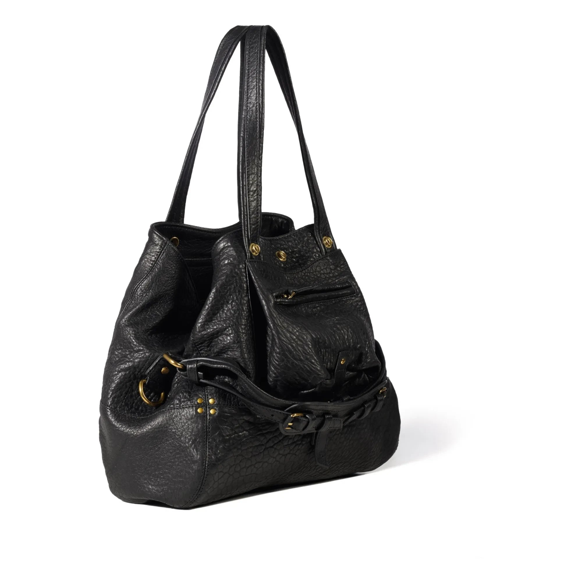 Jérôme Dreyfuss - Billy Sheepskin Handbag - M | Black