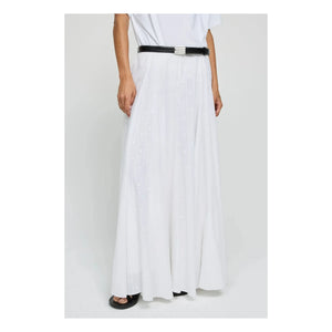 Laurence Bras - Bella Cotton Skirt | White