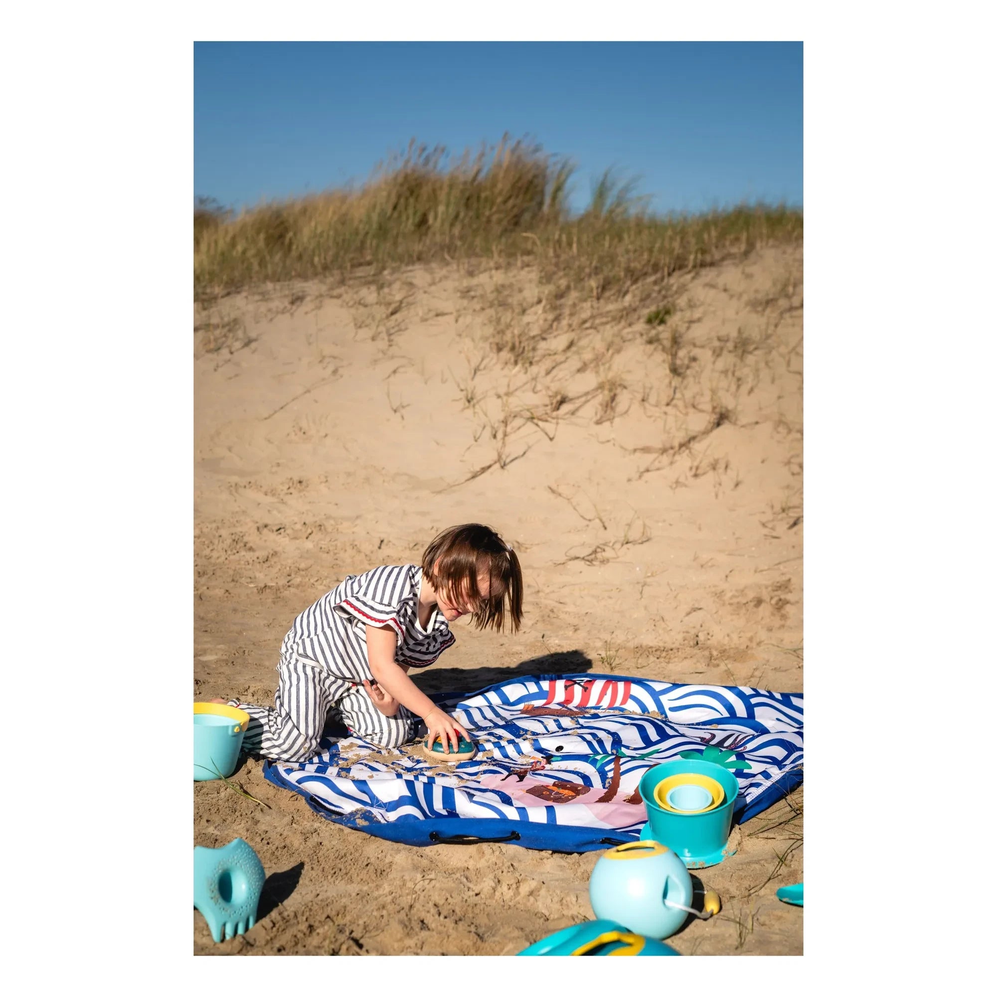 Play and Go - Noomad Outdoor Bag / Mat - Pirate | Blue