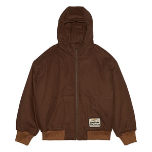 Hundred Pieces - Matt Hooded Jacket | Brown
