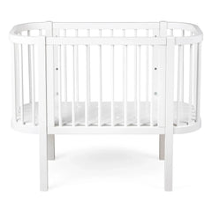 Sebra - Wooden Co-sleeper Crib | White