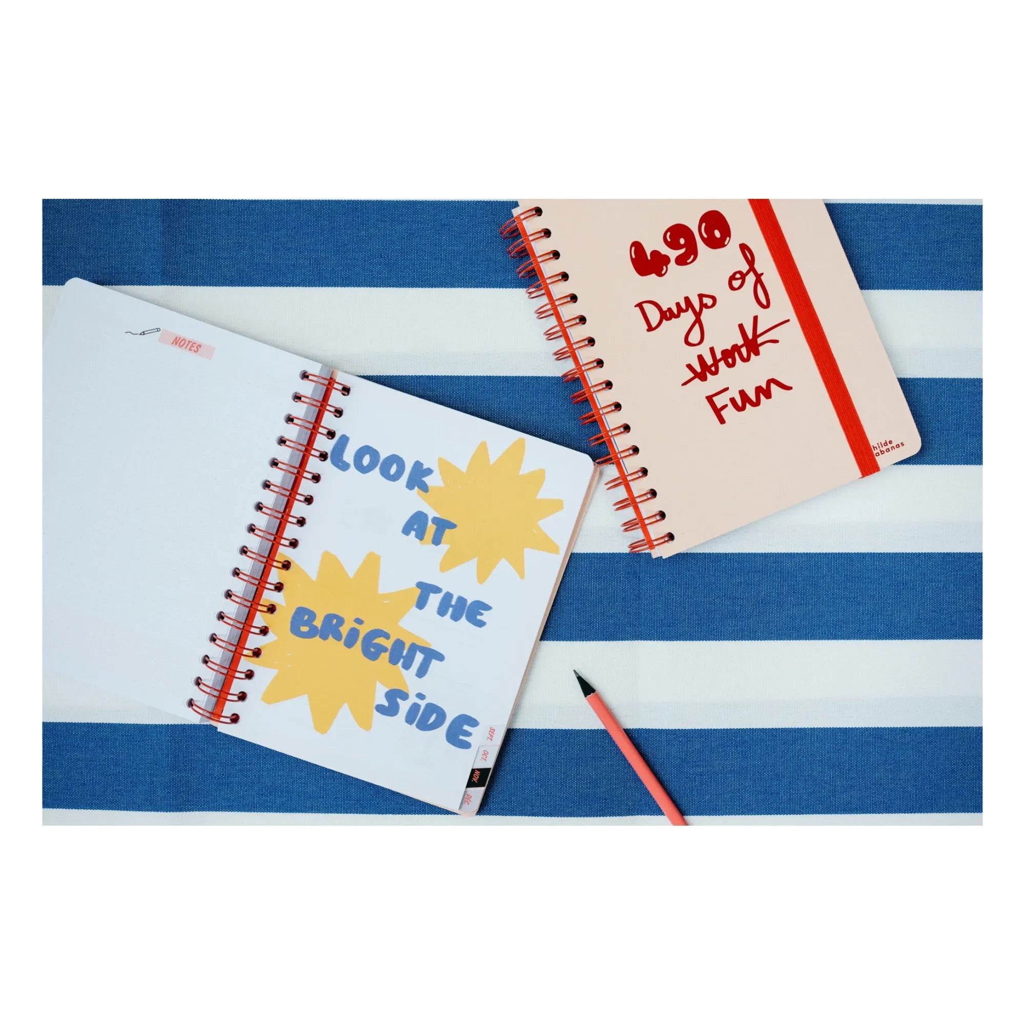 Mathilde Cabanas - 490 Days of Fun Diary - 2021/2022 | Pink