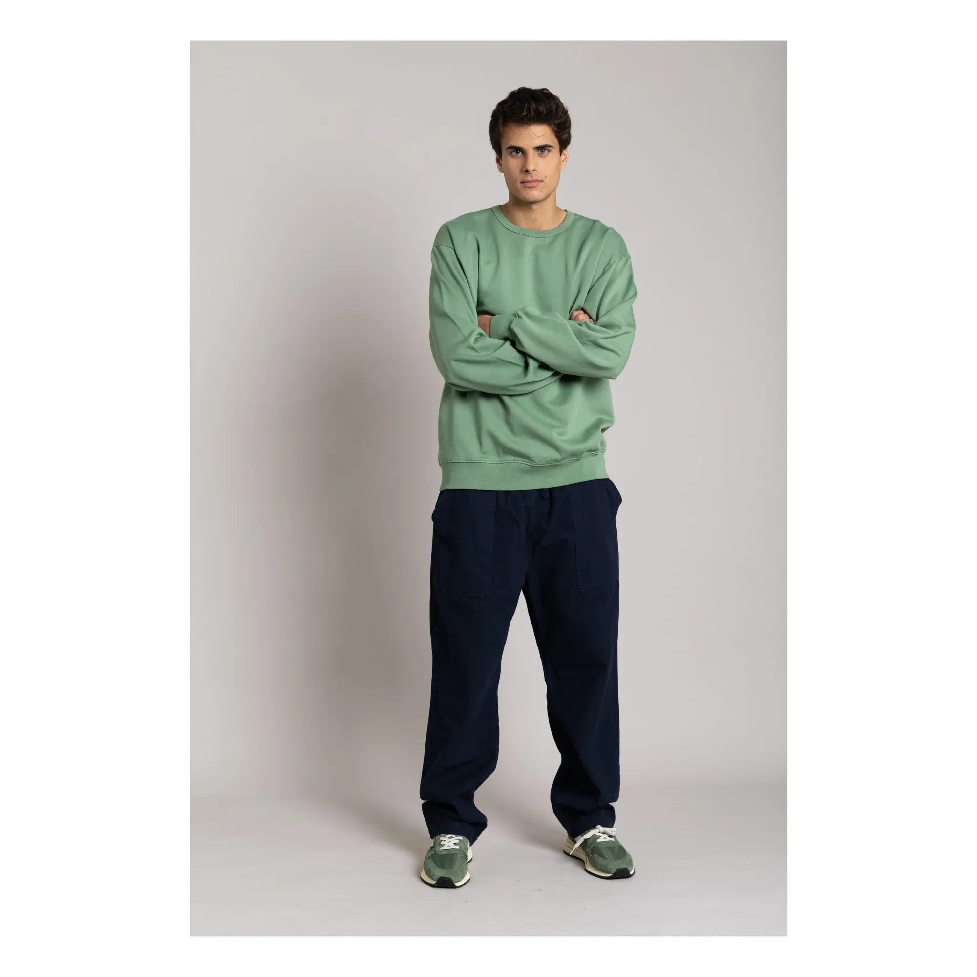 Smallable Man - Bond Organic Cotton Sweatshirt | Khaki