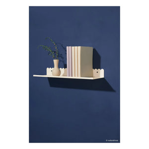 Nobodinoz - Vibes wall shelf 50x16 cm | Ivory