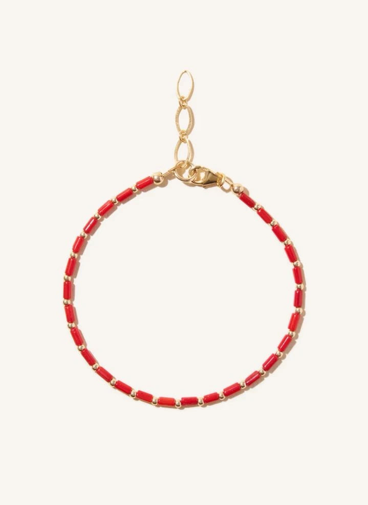 Camille Colette Studio - Main Bracelet | Red