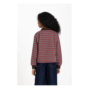 Finger in the nose - Bahia Striped Polo Shirt | Brown