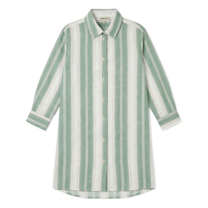 Smallable Kid - Striped Leya Shirt Dress | Mint Green