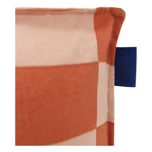 Nobodinoz - Matteo Tiles outdoor long pouf | Orange