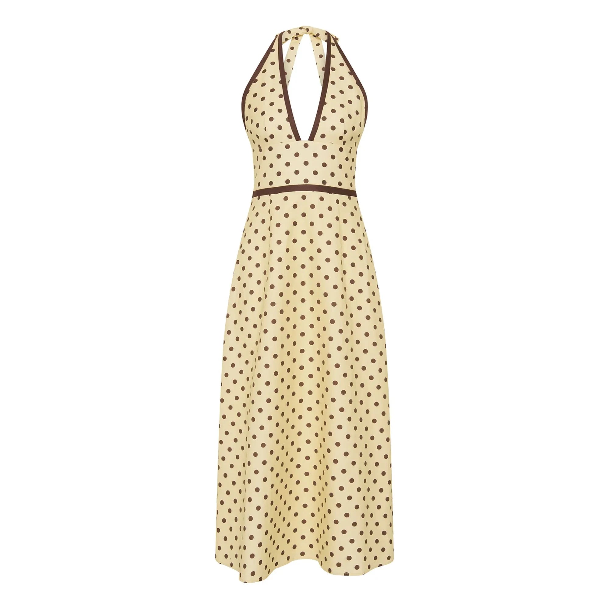 Posse - Bowie Linen and Cotton Dress | Vanilla