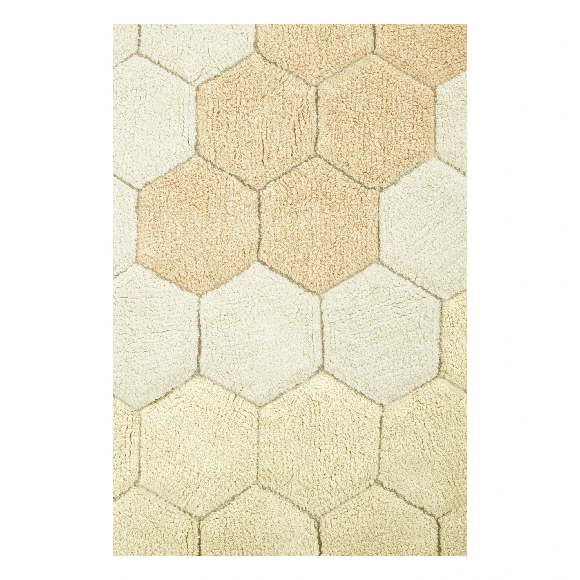 Lorena Canals - Honeycomb Round Rug | Gold Sand