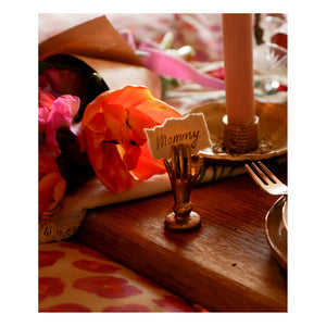 Doing Goods - Jana Handmade Matte Rice Card Holder | Gold