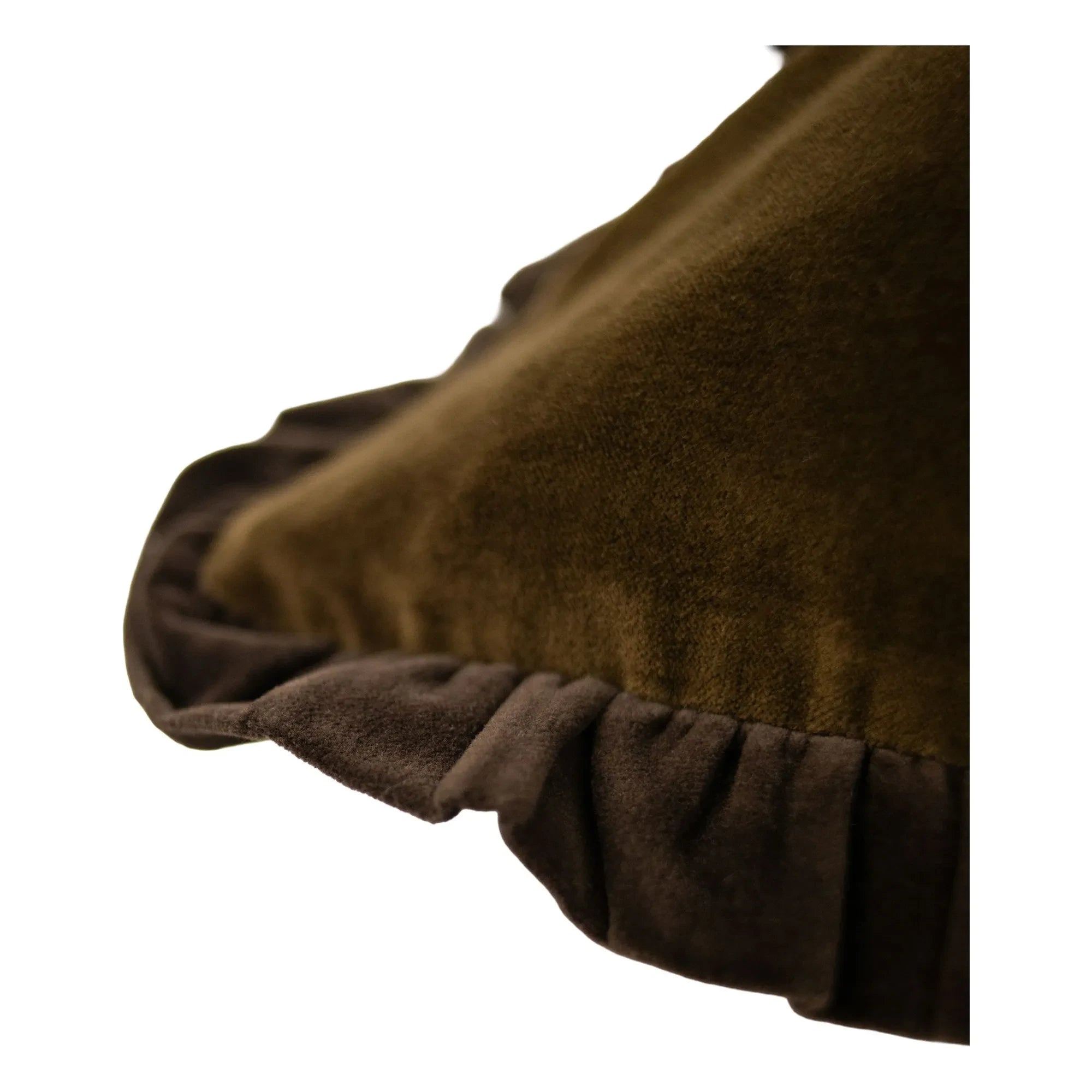 Olsson & Jensen - Doris Velvet Pillow Cover | Olive