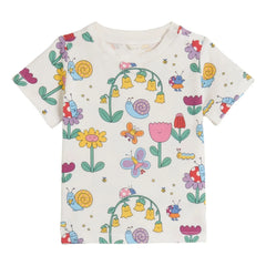 Stella McCartney Kids - Organic Cotton T-Shirt | Ivory