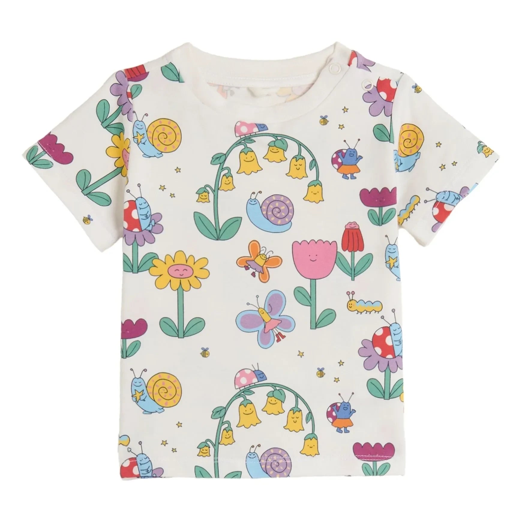Stella McCartney Kids - Organic Cotton T-Shirt | Ivory