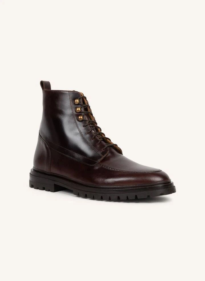 Bobbies - Ignacio Leather Boots | Dark Brown