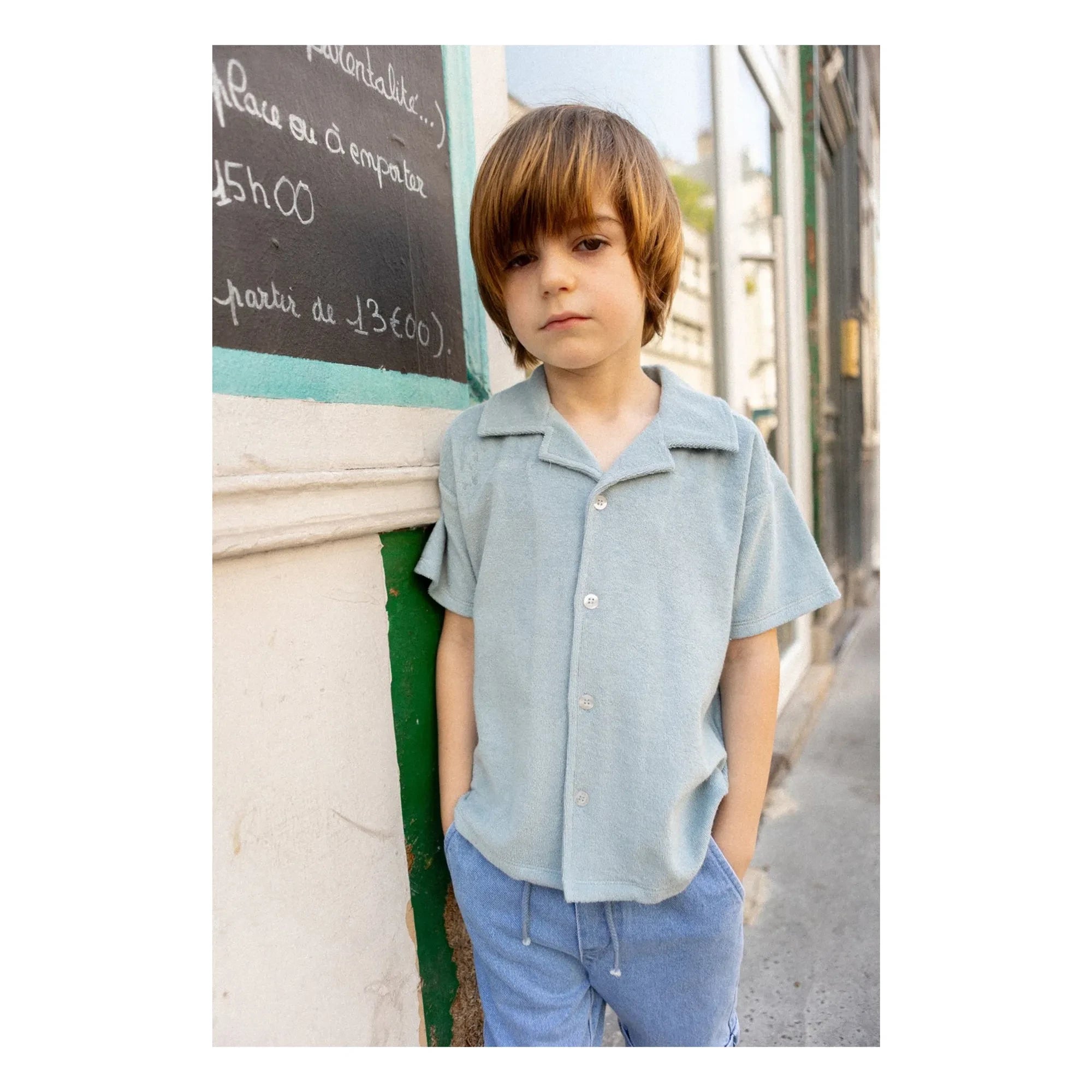 Louis Louise - Magnum Sponge Shirt | Light Blue