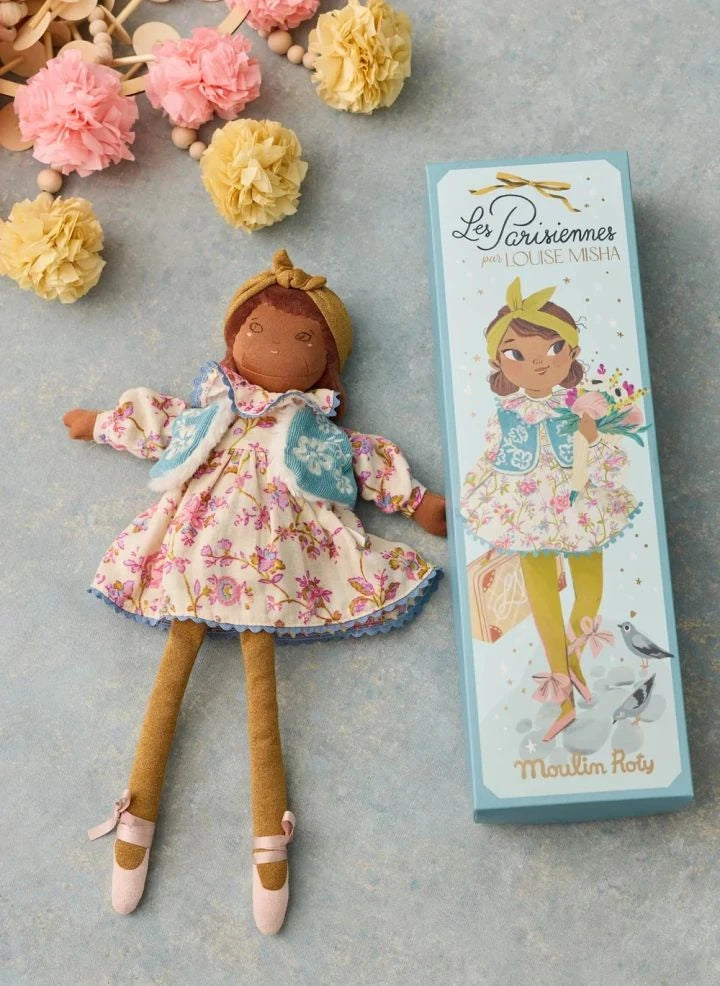 Louise Misha - Cherry bebek - Louise Misha x Moulin Roty | Kahverengi