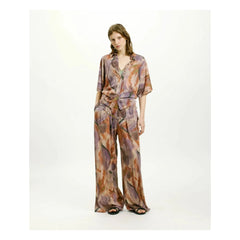 Momoni - Aspen Desenli Pantolon | Mor