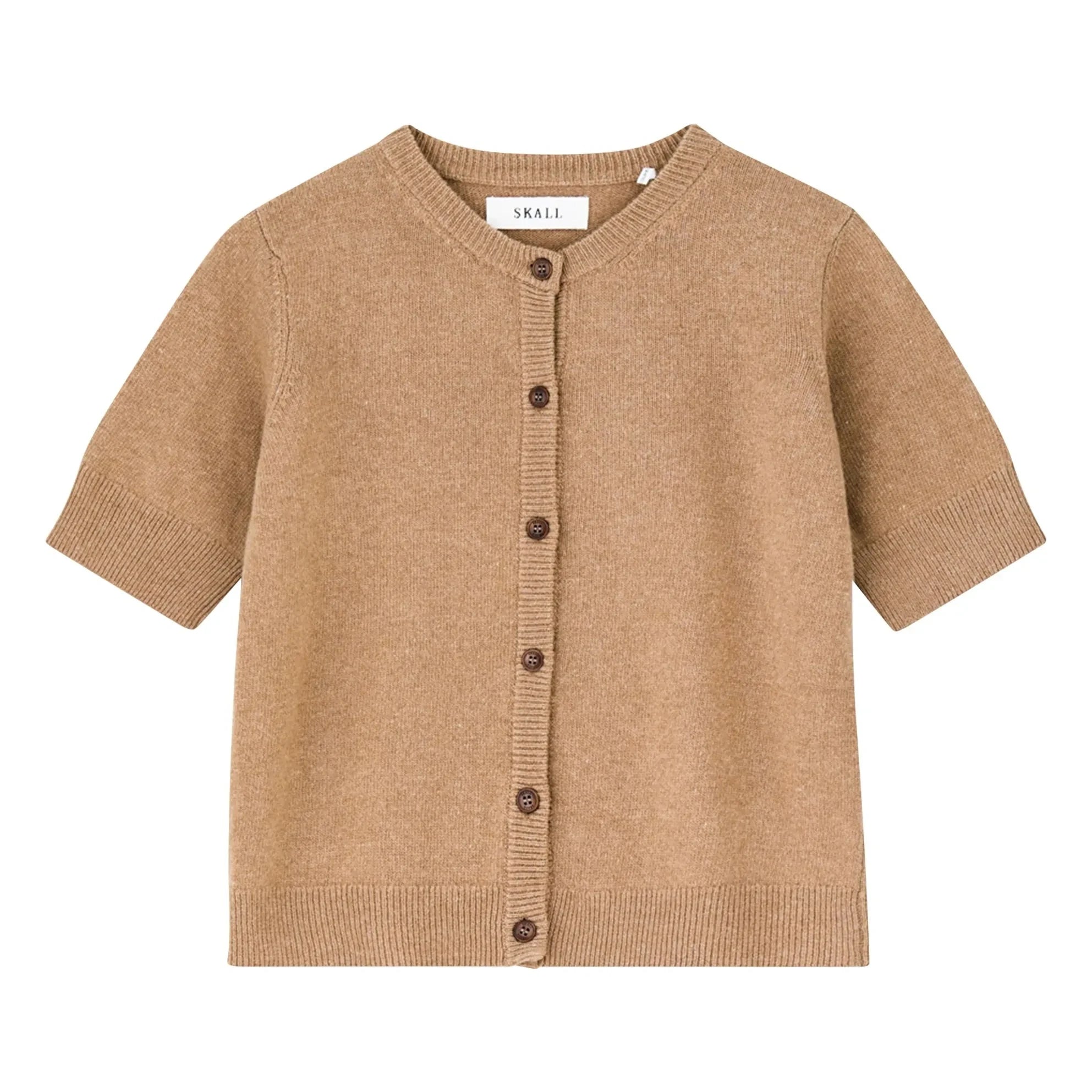 Skall Studio - Diana Wool Cardigan | Camel