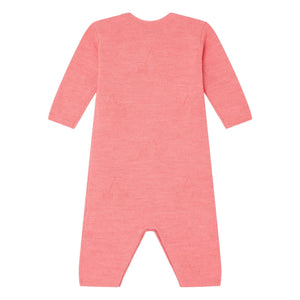 Bonpoint - Elin Wool Romper | Powder Pink