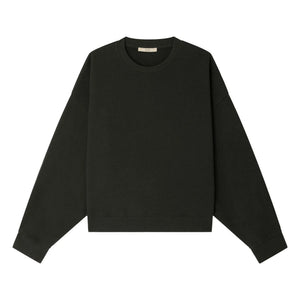 Sessùn - Yuki Metallic Sweatshirt | Dark Green