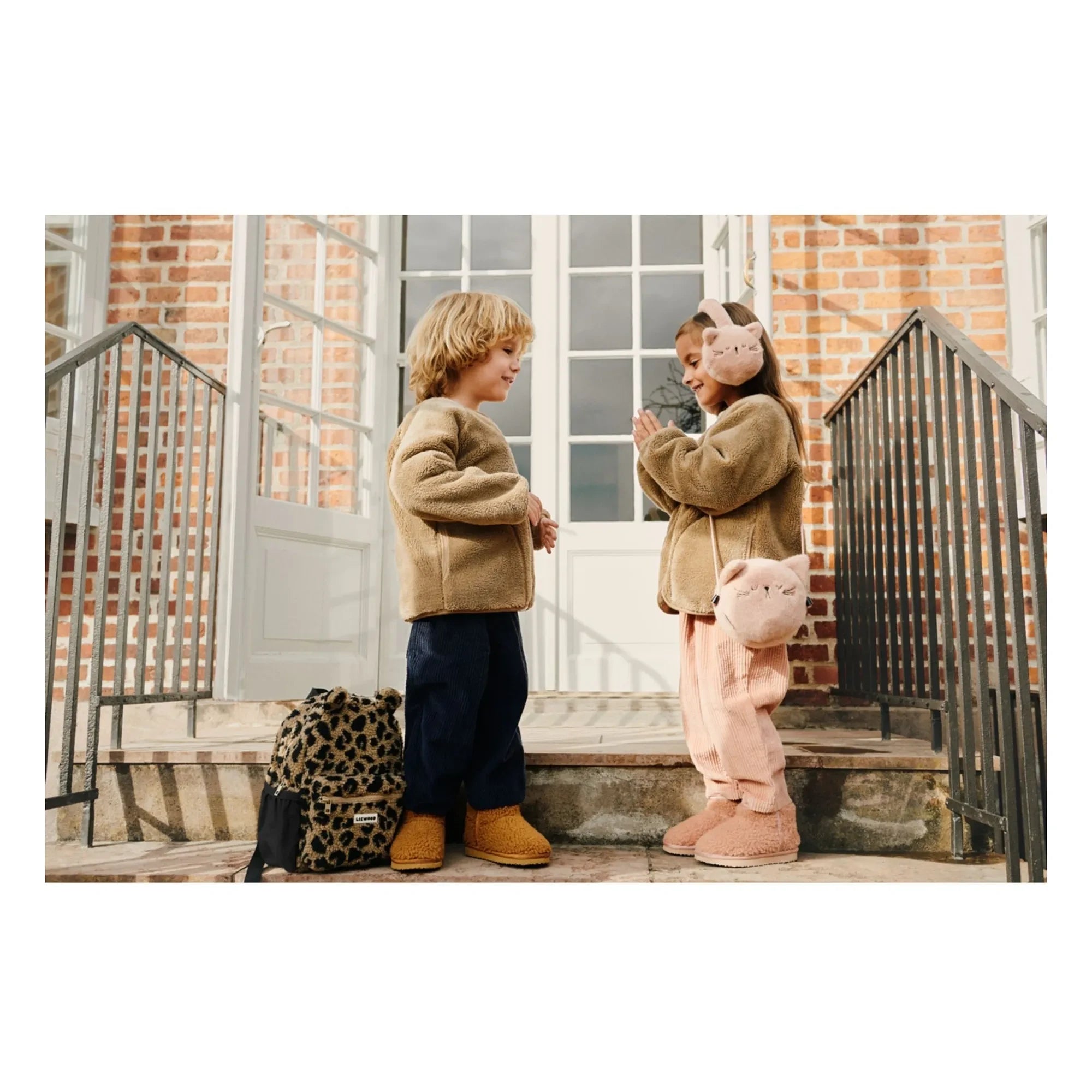 Liewood - Alban Recycled Fiber Sherpa Boots | Pink