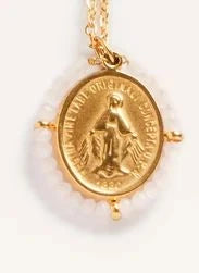 Palas - Santa Maria Necklace | Dusty Pink