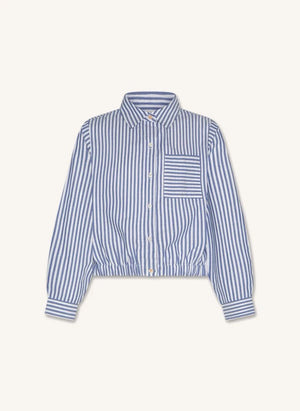 AO76 - Striped Shirt | Blue