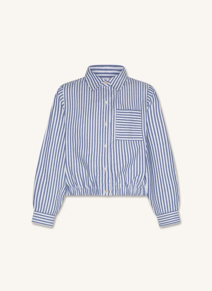 AO76 - Striped Shirt | Blue