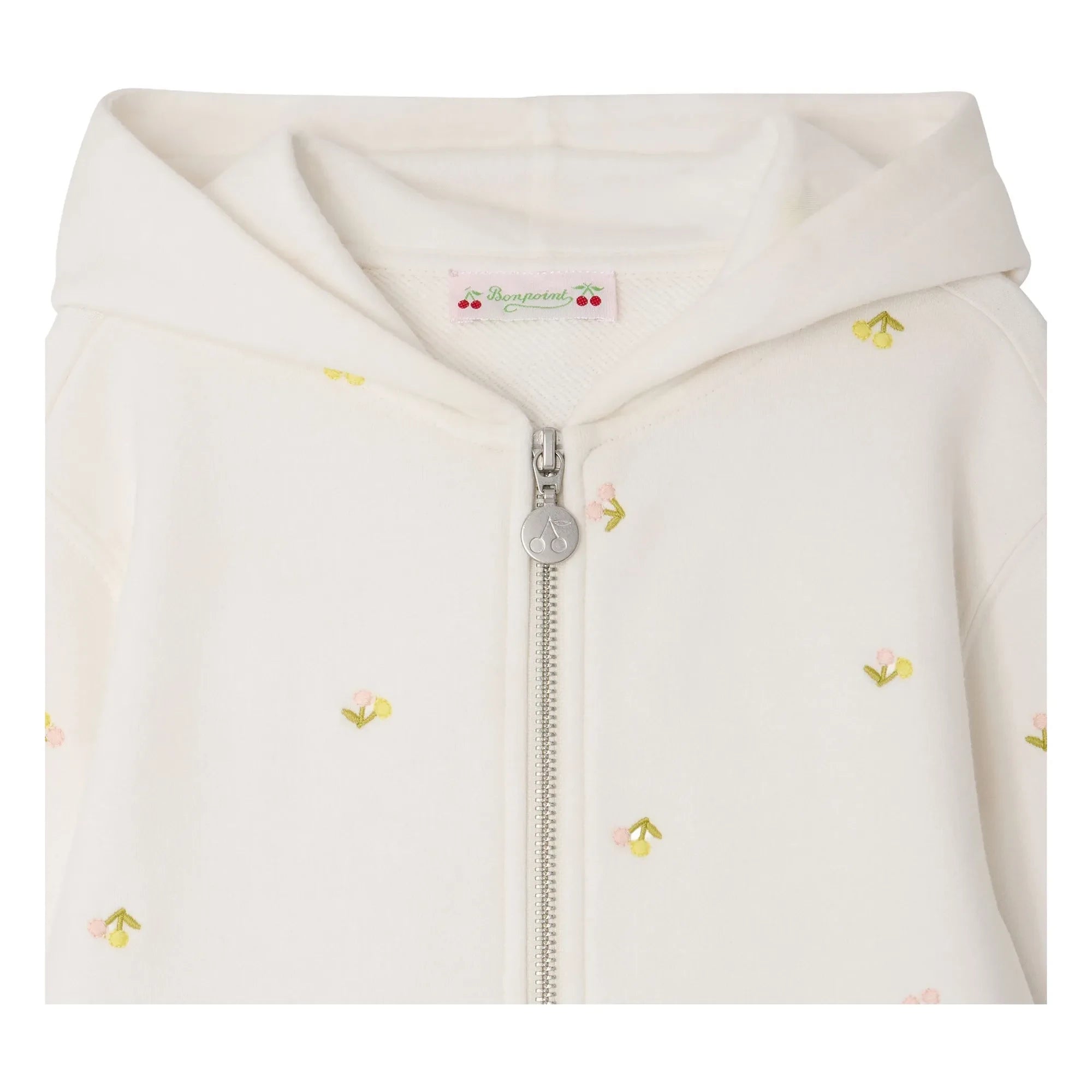 Bonpoint - Talent Organic Cotton Hoodie Sweatshirt | Ecru