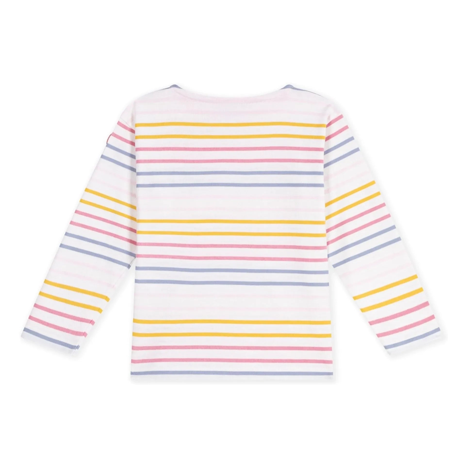 Petit Bateau - Marinière Logo Tişört | Pembe