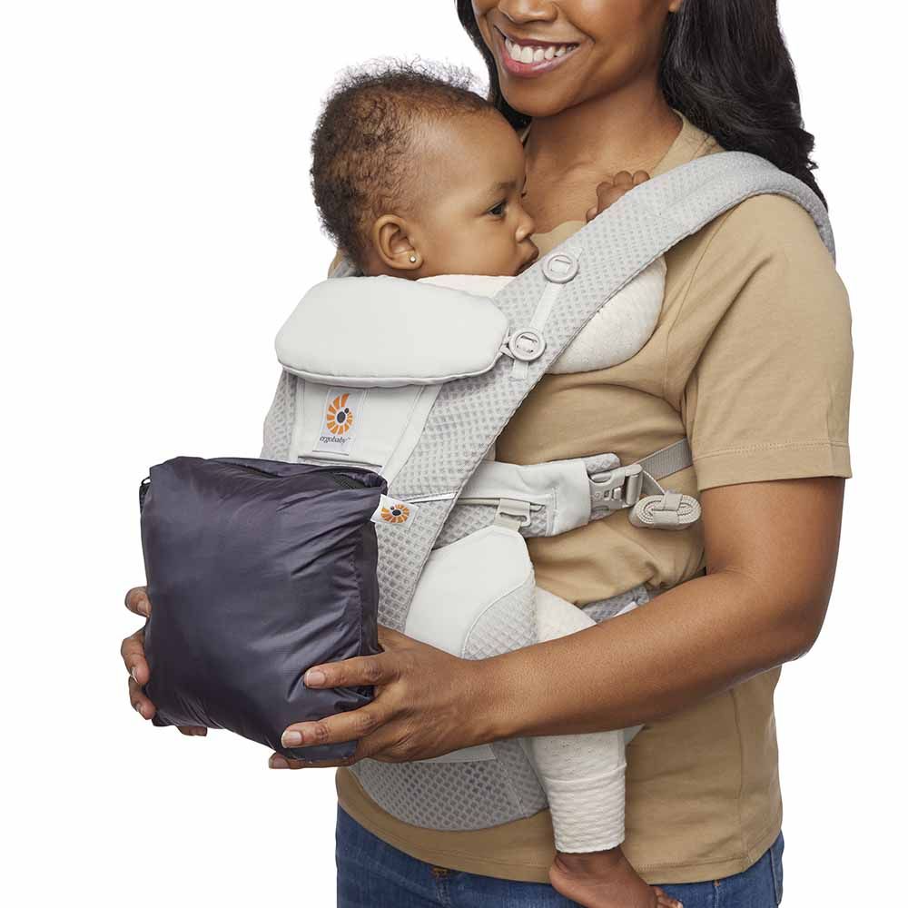 Ergobaby All Weather Cover-Baby Carrier Covers-Charcoal- | Natural Baby Shower