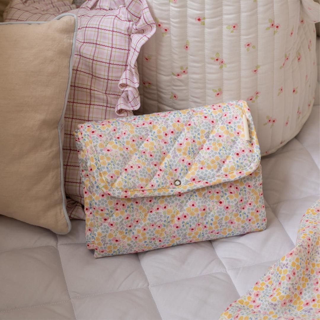 Avery Row Travel Changing Mat - Wildflower Garden-Travel Changing Mats-Wildflower Garden-One Size | Natural Baby Shower