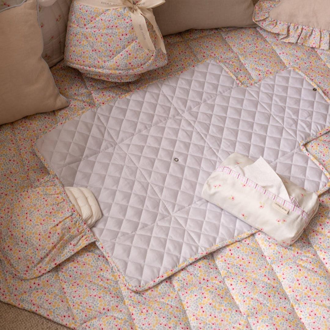 Avery Row Travel Changing Mat - Wildflower Garden-Travel Changing Mats-Wildflower Garden-One Size | Natural Baby Shower