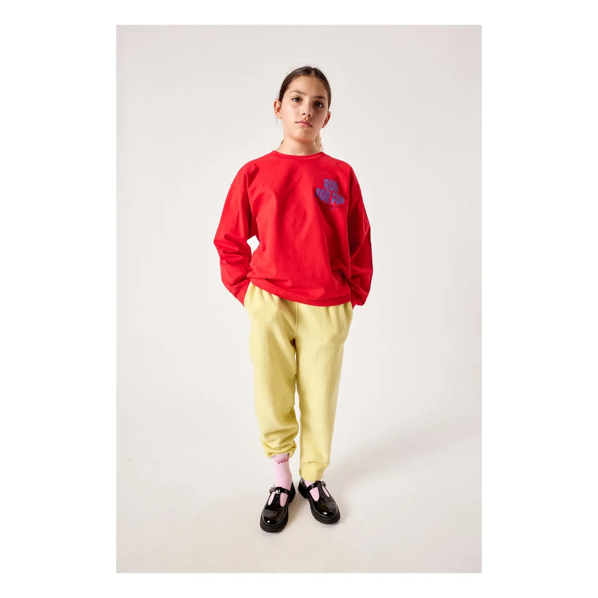 American Vintage - Fizvalley Run For Fun T-shirt | Red